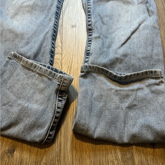 Ariat Men’s Vintage Striaght Leg Jeans 36x36 Light Wash Denim Classic Fit M1 - Picture 15 of 16